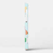 Cactus verscheidenheid,  naadloze achtergrond. Case-Mate iPhone case (Achterkant / Links)