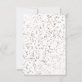 Cactus & vetplanten Terrarium repetitie diner Kaart (Achterkant)