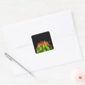 Cactus Vierkante Sticker (Envelop)