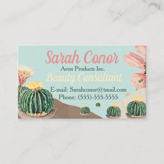 Cactus Visitekaartje (Voorkant)