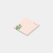 Cactus voor aangepaste naam post-it® notes (Schuin)