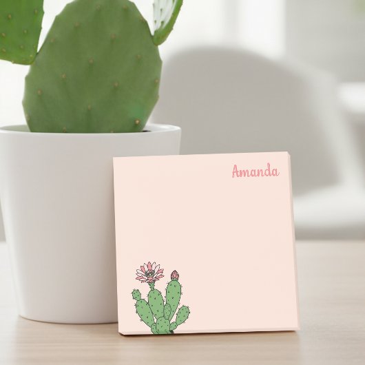 Cactus voor aangepaste naam post-it® notes