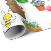 Cactus voor het tuinieren Succulent en Potten Plan Cadeaupapier (Rol Hoek)