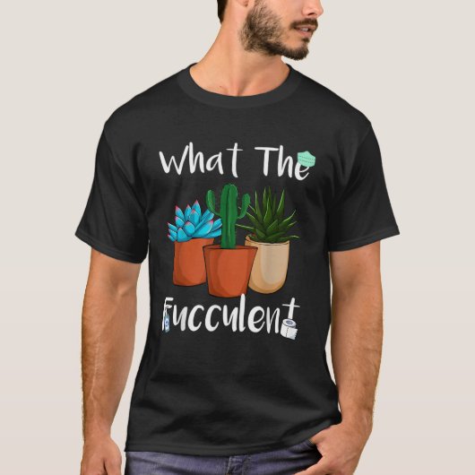 Cactus voor mannen plus size t-shirt (Voorkant)
