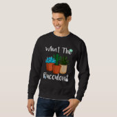 Cactus voor mannen plusmaten trui (Voorkant volledig)