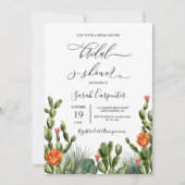 Cactus Vrijgezellenfeest Kaart (Voorkant)