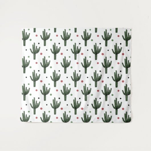 Cactus Wandkleed (Voorkant (horizontaal))