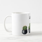 Cactus watercolour mug koffiemok (Links)