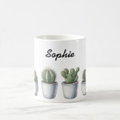 Cactus watercolour mug koffiemok (Center)