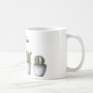 Cactus watercolour mug koffiemok