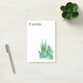 Cactus waterverf cacti bloemen florale desert illu post-it® notes (Kantoor)