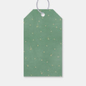 Cactus Waterverf Groene Plant Dank je wel Cadeaulabel (Achterkant)