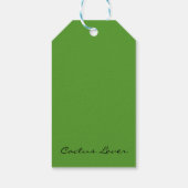 Cactus Waterverf in potten Cadeaulabel (Achterkant)