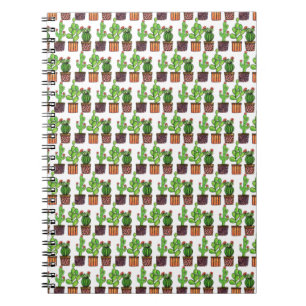 Cactus Waterverf in potten Notitieboek
