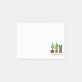 Cactus Waterverf in potten Post-it® Notes