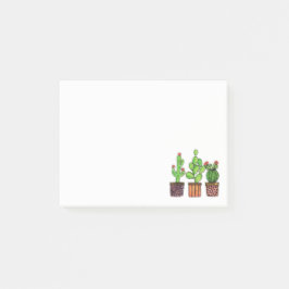 Cactus Waterverf in potten Post-it® Notes