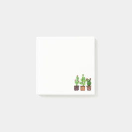 Cactus Waterverf in potten Post-it® Notes