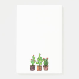 Cactus Waterverf in potten Post-it® Notes