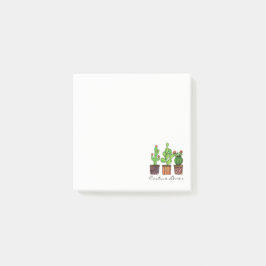 Cactus Waterverf in potten Post-it® Notes