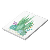 Cactus, waterverf notitieblok (Linkerzijde)
