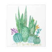 Cactus, waterverf notitieblok (Voorkant)