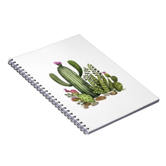 Cactus waterverf notitieboek (Rechterzijde)