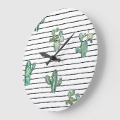 Cactus Waterverf: pentekening. Grote Klok (Hoek)