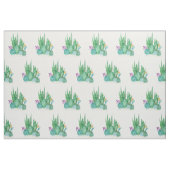 Cactus, waterverf stof (Yard (91,4 cm))