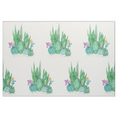 Cactus, waterverf stof (Fat Quarter)