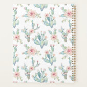 Cactus Waterverven Homeschool Docent Student Planner (Achterkant)