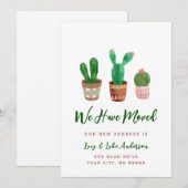 Cactus We hebben de Kaart van de aankondiging verp (Voorkant / Achterkant)