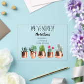 Cactus We hebben de nieuwe mededeling 'Thuisbewegi Acryl Uitnodigingen (Insitu (Huwelijk))