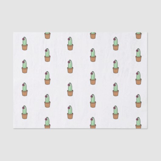 Cactus-weefselpapier Tissuepapier (Voorkant)