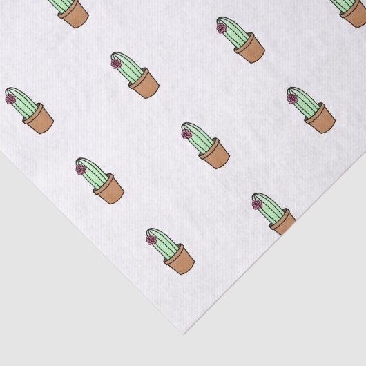 Cactus-weefselpapier Tissuepapier (Detail)