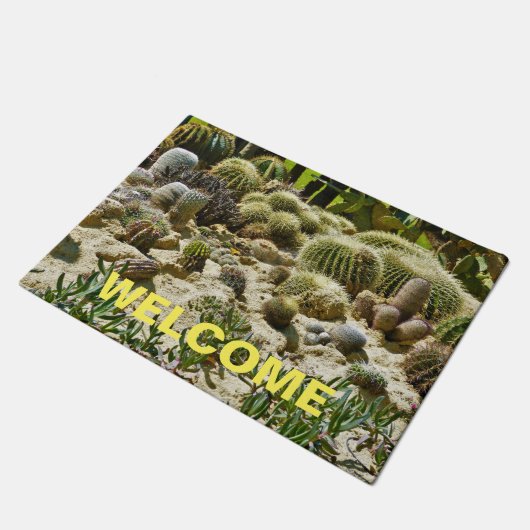 Cactus Welkom Deurmat (Schuin)