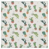 Cactus Whimsy Toss Print Fabric Stof (Swatch)