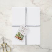 Cactus Woestijn Arizona Cacti Cowboy Bruiloft Cadeaulabel (Met Touw)