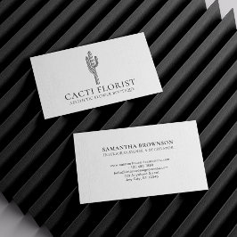 Cactus Woestijn Bloem Abstract Boho Cactussen Visitekaartje