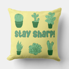 Cactus woestijn cactussen Plant modern Patroon Buitenkussen