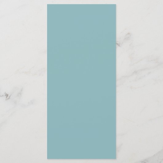 Cactus woestijn thema bruiloft menu (Achterkant)