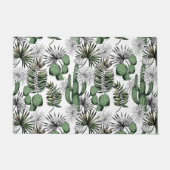 Cactus woestijnpatroon deurmat (Voorkant)