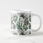 Cactus woestijnpatroon grote koffiekop (Rechts)