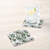 Cactus woestijnpatroon kartonnen onderzetters (Insitu)