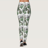 Cactus woestijnpatroon leggings (Achterkant)