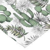 Cactus woestijnpatroon medium tafelloper (Hoek)