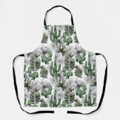 Cactus woestijnpatroon schort (Voorkant)