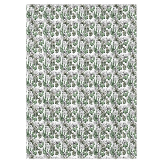 Cactus woestijnpatroon tafelkleed (Voorkant)