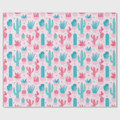 Cactus Wrapping Paper Cadeaupapier (Vlak)
