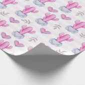 Cactus Wrapping Paper Cadeaupapier (Hoek)