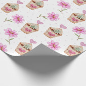 Cactus Wrapping Paper Cadeaupapier (Hoek)